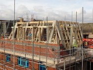 new build flats - roof